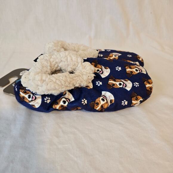 Comfies Jack Russel Terrier Slippers Women's One Size Fits Most NWT - Picture 2 of 9